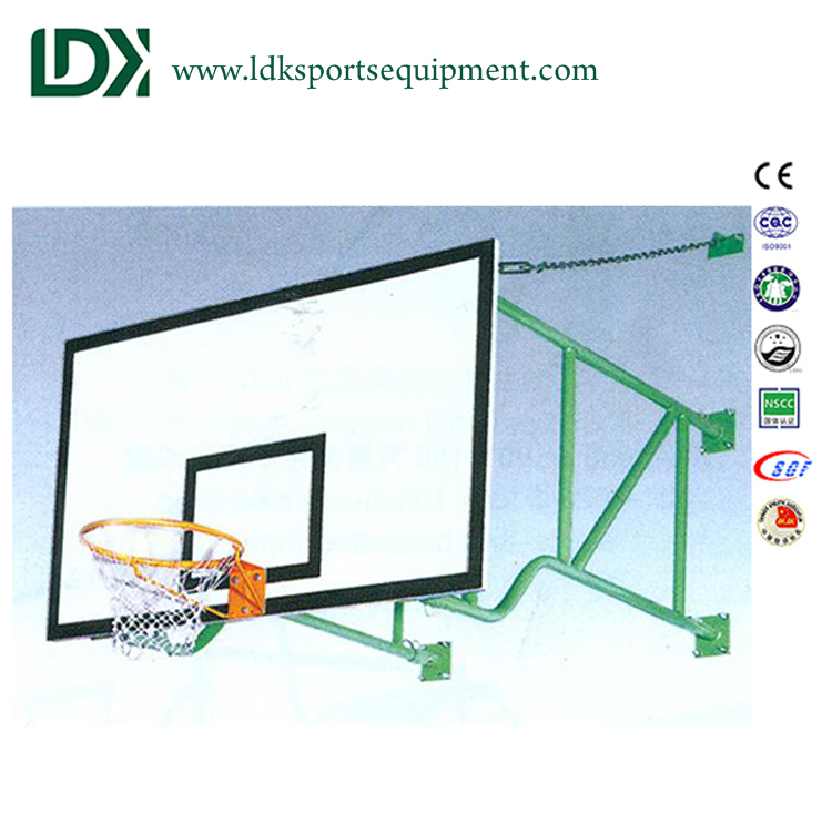 wall mount basketball backboard and indoor basketball hoop wall mount