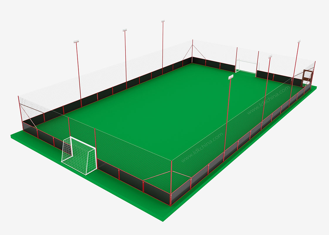 7 a side football pitch size