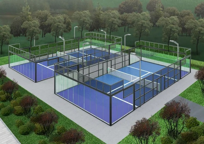 How to make a tennis court