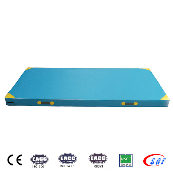 Durable polymeric sponge gymnastic schools tumbling exercise mats