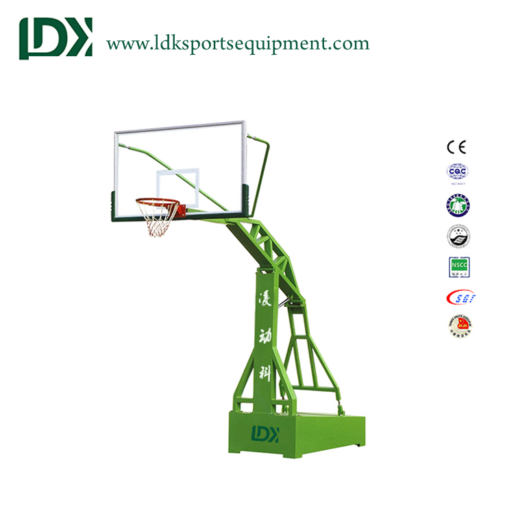 cheap portable basketball system custom