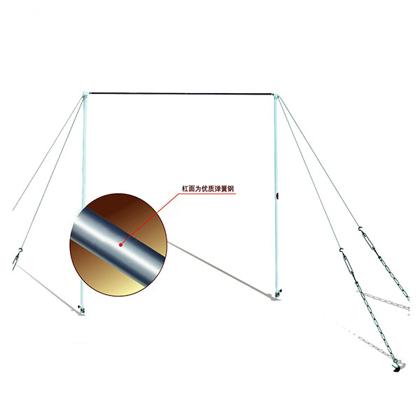 High quality gymnastics bar horizontal bar for competition