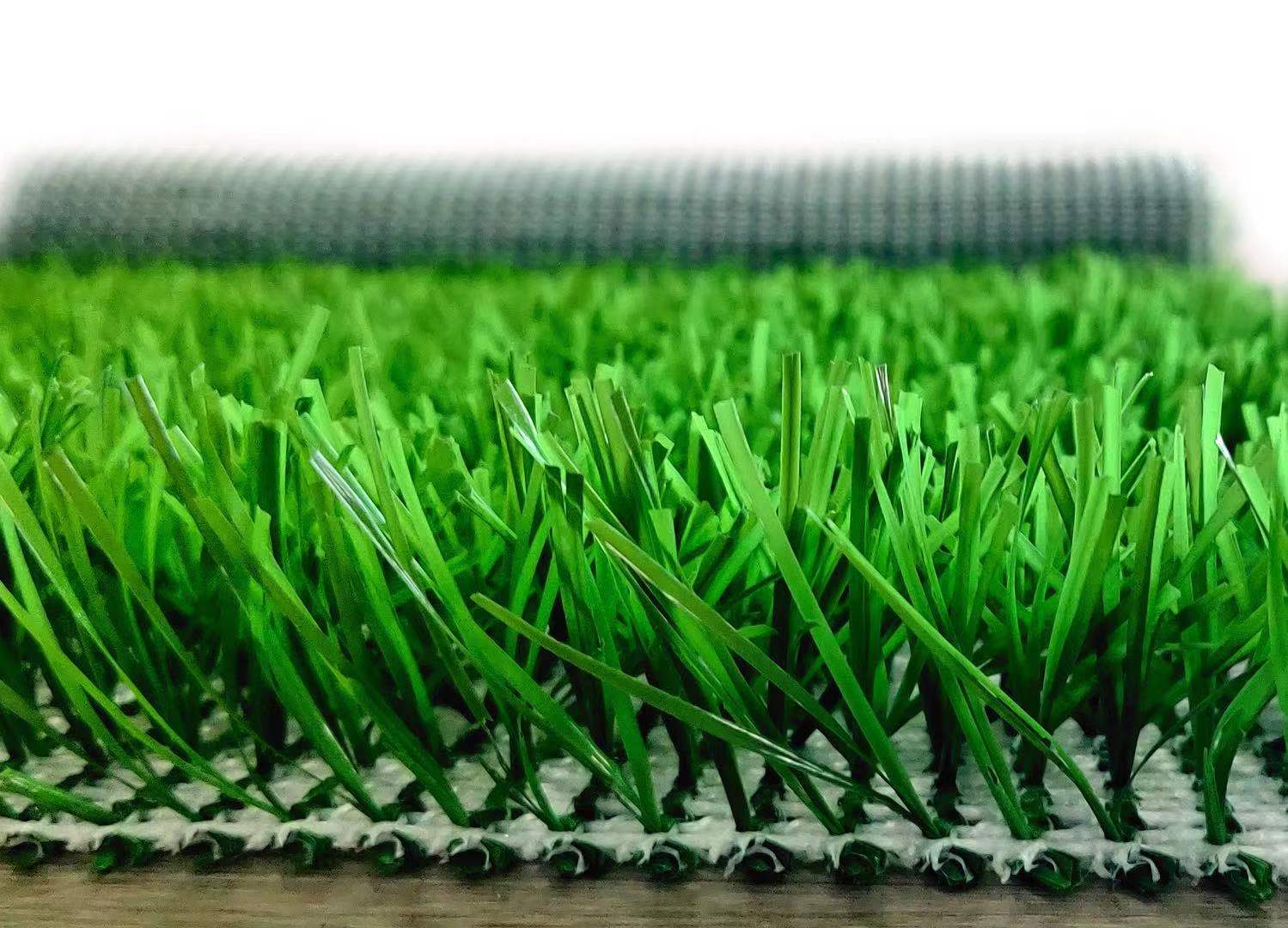 A Mixture of Artificial and Natural Grass