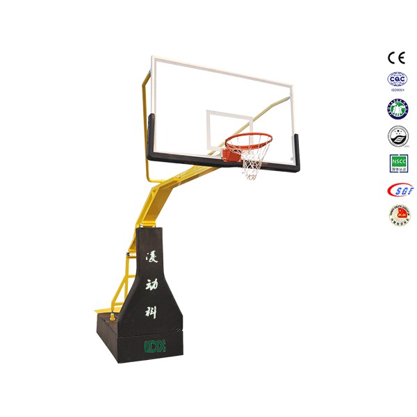 Luxury manual hydraulic indoor basketball hoop for sale