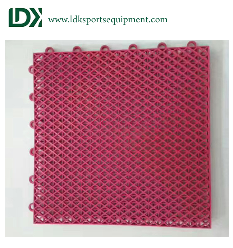 outdoor basketball court plastic