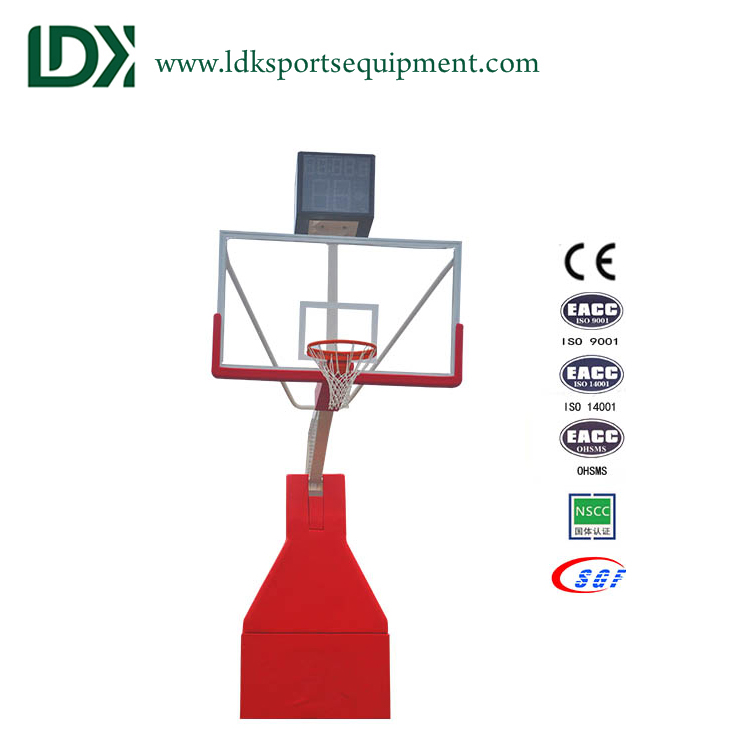 2017 hydraulic basketball hoop