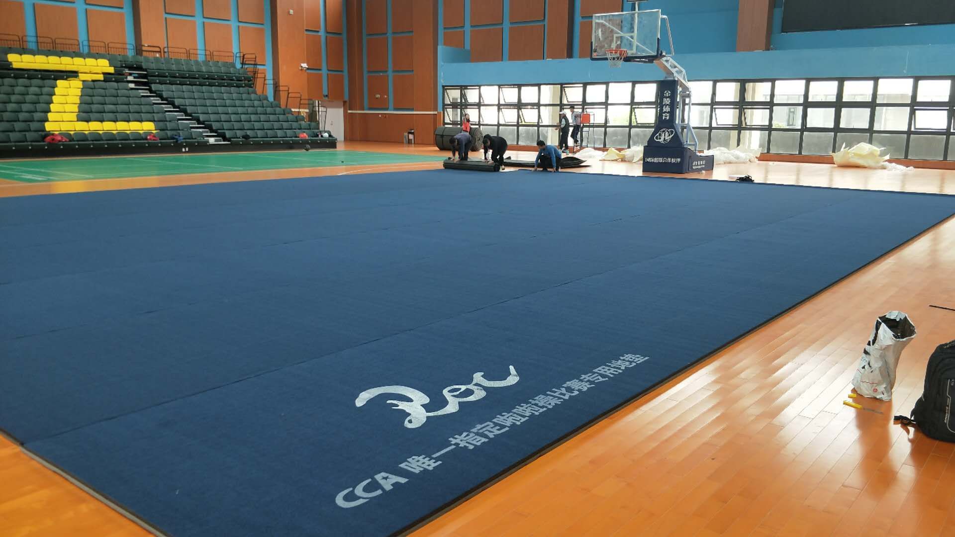 Gymnastic Flexi Roll Mats Cheerleading For Sale