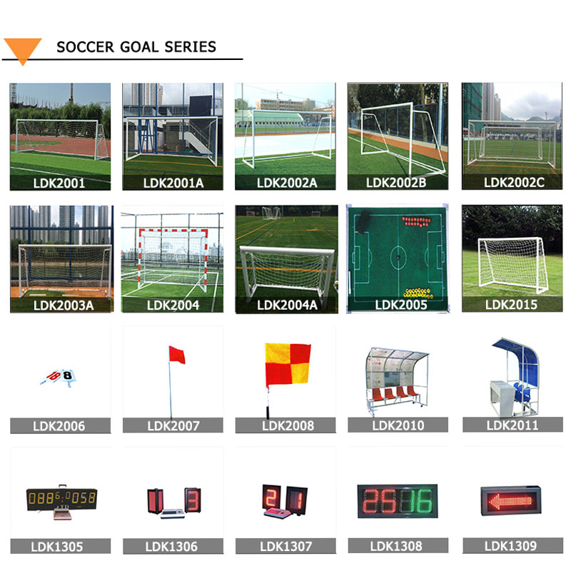 Outdoor Movable Aluminum Soccer Goals