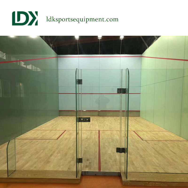 What is squash court standard size