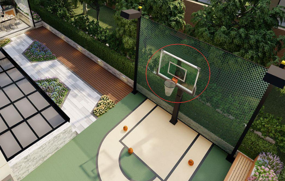 Building a basketball court at home